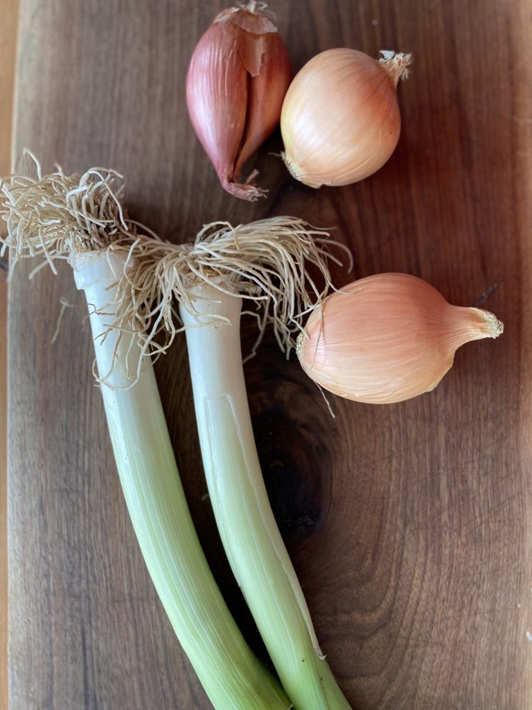 onions/leeks